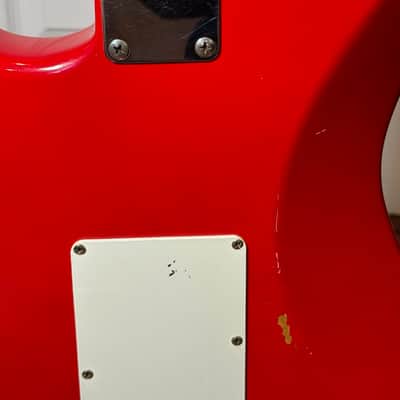 Tokai TST-56 Vintage Series MIJ S-Style – Early 1980s – Candy Apple Red – Made in Japan + Extras image 7