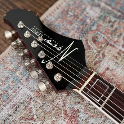 Novo Guitars Chambered Serus P2 2025 - Bonfire Burst - Ron Ellis Pickups. NEW, (Authorized Dealer) image 13