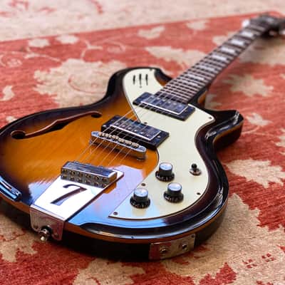 Italia Mondial Deluxe Semi-Hollow Electric image 10