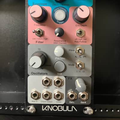 Knobula Poly Cinematic 8-Voice Polyphonic Synthesizer Eurorack Module 2022 - Present - Multi-Color image 3