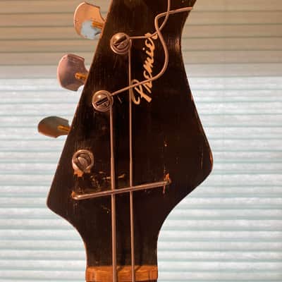 1960s Premier Multivox Scroll Bass "Mark Sandman"  2-String image 3