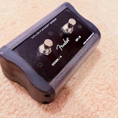 Fender 008-0997-000 MS2 Mustang Amp 2-Button Footswitch with 1/4" Jack 2010s - Black image 6