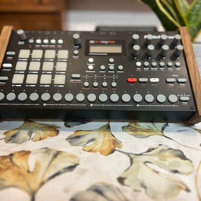 Elektron Analog Rytm mk1 stand, walnut wood image 10