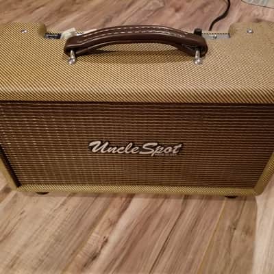 Uncle Spot Spring Reverb -analog tube driven- tweed with cover image 1