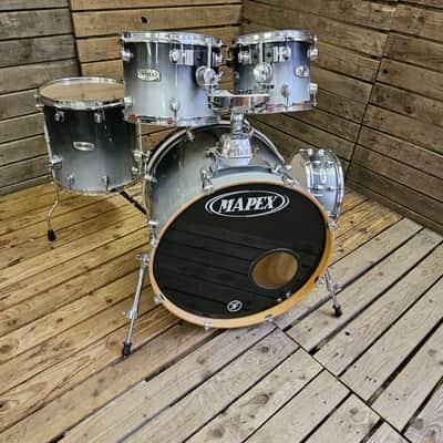 Drum Kit Acoustic Mapex PRO M Grey Fade USED! RKMPR280726 image 2