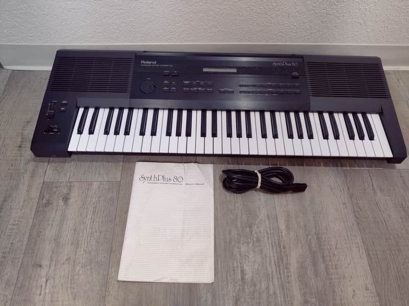 Roland HS-80 SynthPlus 80 Vintage Polyphonic Digital/Analogue Synthesiser image 1