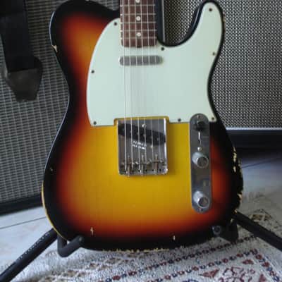 Fender Custom Shop Telecaster '63 Relic 2008 Sunburst image 4