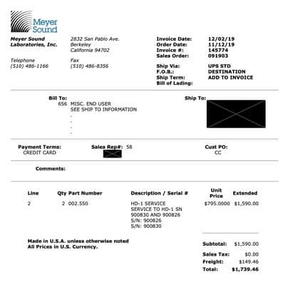 Meyer Sound HD-1 (pair) image 5