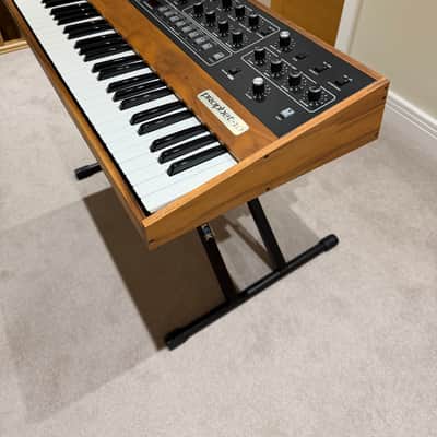 Sequential Prophet-10 Rev 4 61-Key 10-Voice Polyphonic Synthesizer 2020 - Present - Black with Wood Sides image 3