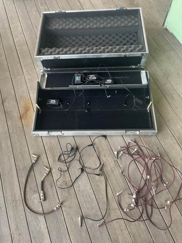 Custom Guitar Pedal Board Flight Case w/ GigRig etc image 1