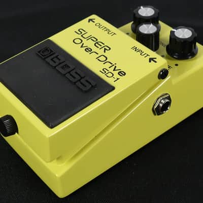 Boss SD-1 Super Overdrive Electric Guitar Effect Pedal Yellow image 2
