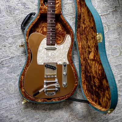 Fender JV Modified '60s Custom Telecaster 2022 - 2024 - Firemist Gold image 9