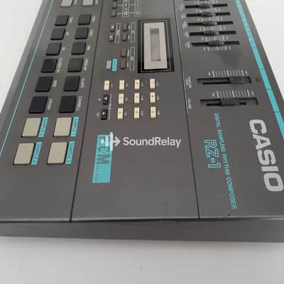 Casio RZ-1 - Drum Machine Sampler Sequencer - Manual included - Tested image 9