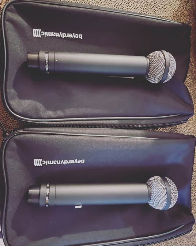Beyerdynamic M 160 Hypercardioid Double Ribbon Microphone 2010s - Black image 1
