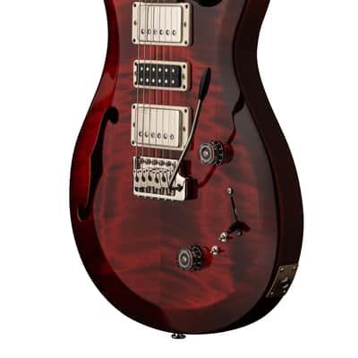 PRS S2 Special Semi-Hollow Fire Red Burst image 3