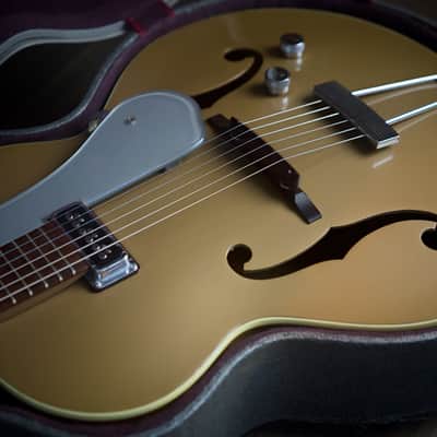Holy Grail Vintage 1956 Gretsch Jaguar Tan 6184 Electromatic Corvette Hollowbody image 9