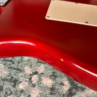2007 Fender Highway One Stratocaster in Midnight Wine Transparent finish (Made in USA) image 15
