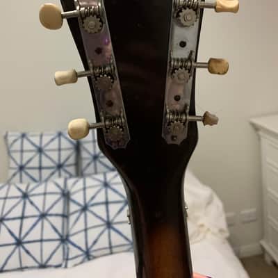 Wayne Amplyphone Guitar Resonator 1930’s/1940’s Brown/black image 6