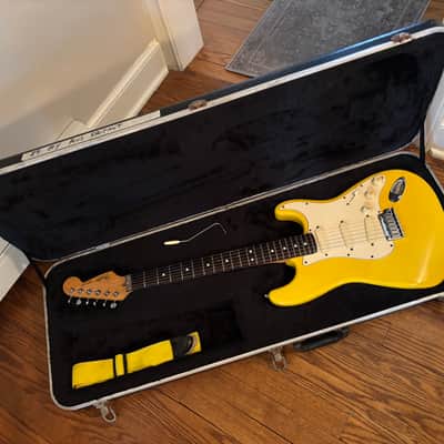 Fender Strat Plus Lace Sensors TBX Wilkinson SPLIT NUT Sperzels 1989 - Graffiti Yellow image 10
