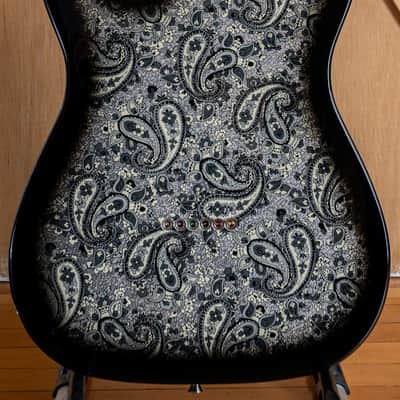 2025 Fender Japan Telecaster Limited Edition Black Paisley - USA-spec wiring - stunning MIJ! image 10