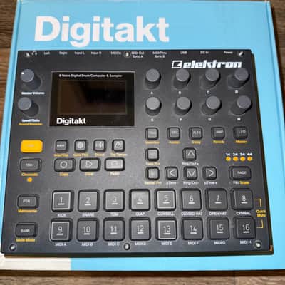 Elektron Digitakt 2017 - 2024 - Black image 1