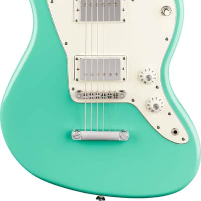 SQUIER - Paranormal Baritone Jazzmaster HH Laurel Fingerboard Parchment Pickguard Sea Foam Green - 0377076549 image 3