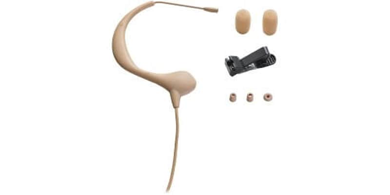 Audio-Technica MicroEarset Microphone (BP893c-TH) - Beige; unterminated image 1