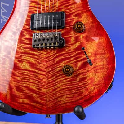 PRS Custom 24 Mango Top Limited Edition Blood Orange image 5