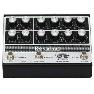 Tone King Royalist Tri-Tube Preamp 2026 - Black/Silver image 2