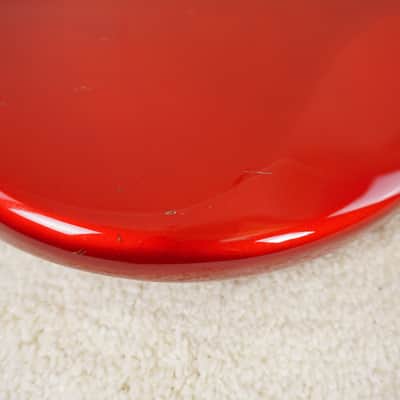 1999-2002 Fender Japan PB62-53 Precision Bass Candy Apple Red CIJ image 8