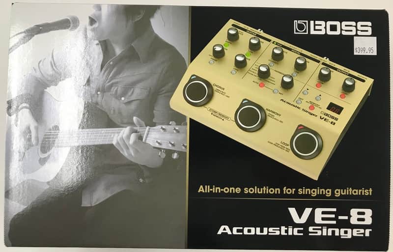 Boss VE-8 Acoustic Singer Pre-Amp image 1