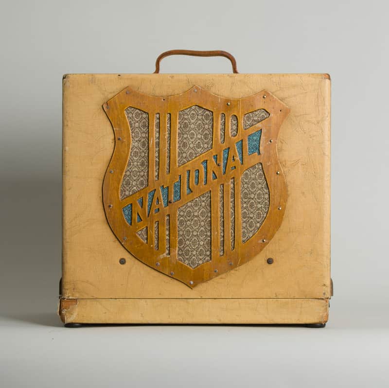 National-Dobro  Tube Amplifier,  c. 1938, ser. #6392. image 1
