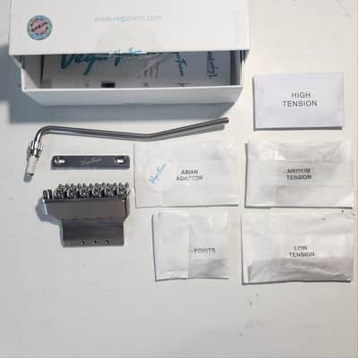Vega-Trem VT1 Ultra-Trem 2-point Stratocaster Guitar Tremolo Bridge For Strat (Glossy) image 2