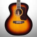 Guild F-512E Acoustic-Electric Guitar, 12-String (with Case), Antique Burst