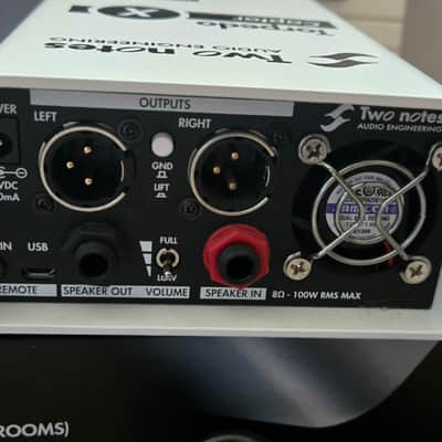 Two Notes Torpedo Captor X 8ohm Stereo Reactive Load Box / Attenuator 2020 - White image 5