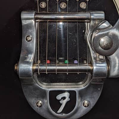 Fender Telecaster Deluxe Thin-line , Custom style with 2-Humbuckers, 2008 - Black, USA Fender logo Bigsby B-5, Schaller Roller Bridge, WARMOUTH RADIUS Neck, Sperzel staggered locking tuners, ships in Hard Shell case! image 5