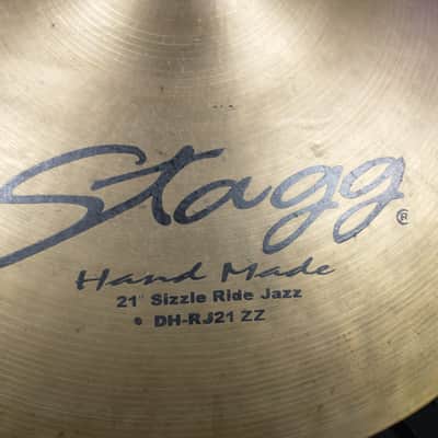 DH Stagg DH-RJ21 ZZ Hand Made 21" Sizzle Ride Jazz image 3