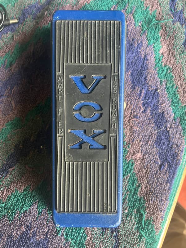 Vox V850 Volume Pedal 2002 - 2005 - Blue / Black image 1