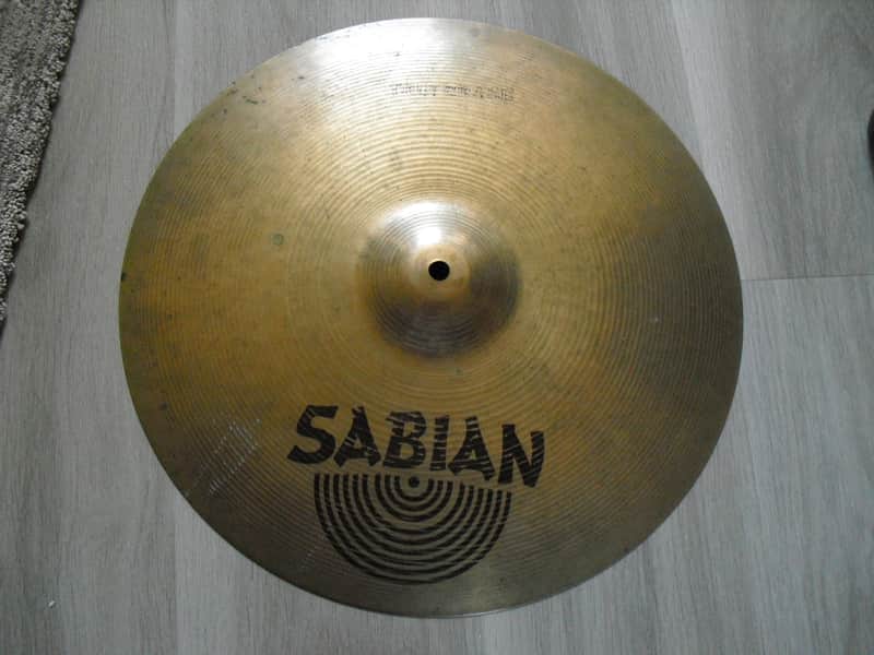 16" Sabian AA (pre-AA) Thin Crash Cymbal 945g brilliant image 1