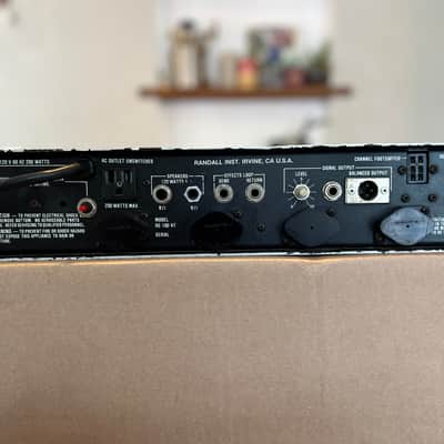 Randall RG 100 HT RG100HT RG100ES Rack Mount Amp Head image 2