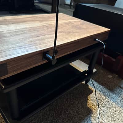 Custom made turntable isolation platform made with Solid walnut wood image 7