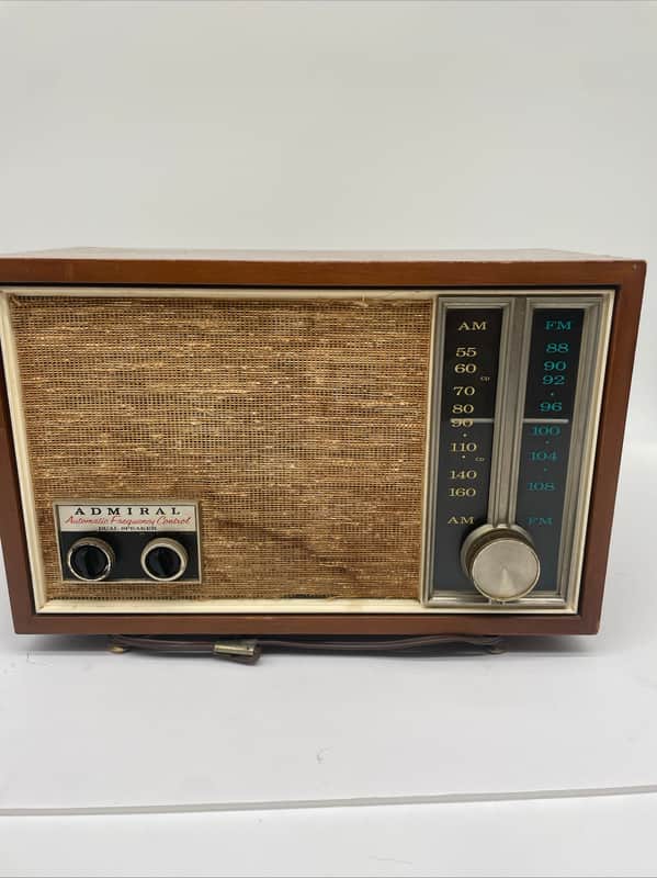 Admiral Automatic Frequently Control Rare Antique Tube Radio Y3631N TESTED READ image 1