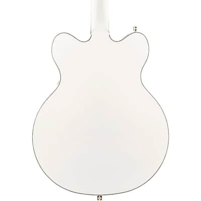 Gretsch Guitars  G5422TG Electromatic Classic Hollowbody Double-Cut With Bigsby and Gold Hardware Electric Guitar  2023 - Snow Crest White image 5