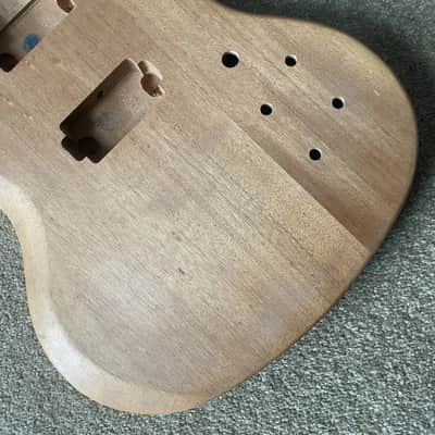 HH Mahogany Wood Solid Guitar Body image 13