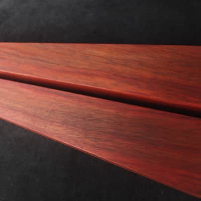 Handcrafted Red Wood Side Panels for Yamaha DX5 – DX1-Inspired Vintage Style