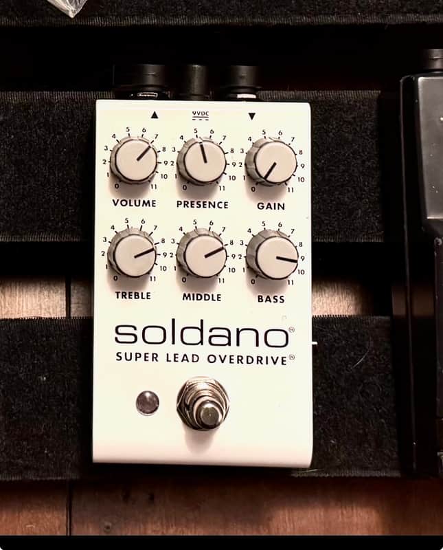 Soldano SLO Pedal 2022 - Present - White image 1