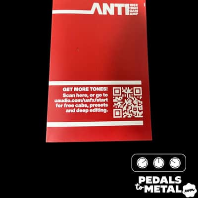 Universal Audio ANTI 1992 High Gain Amp 2024 - Present - Red - X15038 image 2