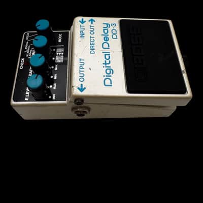Boss DD-3 Digital Delay with Long Chip - White X5514 image 4