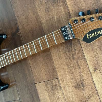 Friedman Noho 24 Electric Guitar Black Finish Roasted Maple Neck 0521-2104 image 4