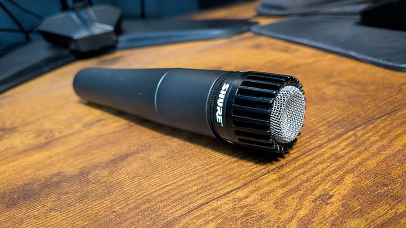Shure SM57 Cardioid Dynamic Microphone image 1